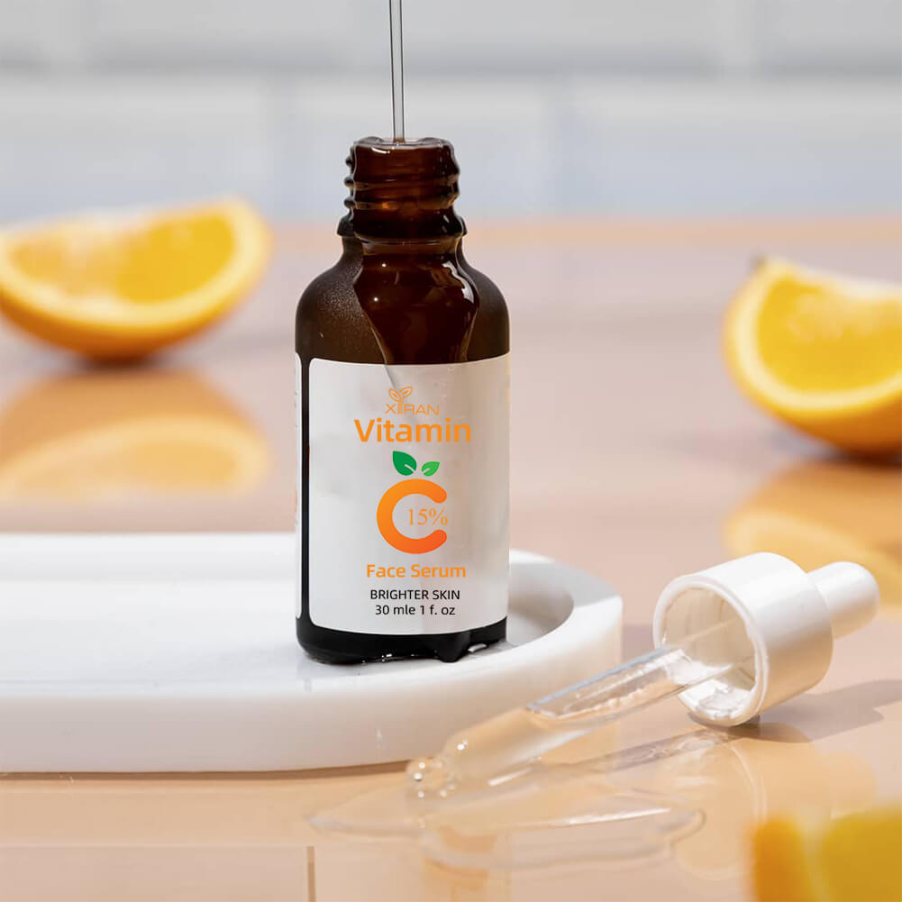 A radiance boosting vitamin C serum